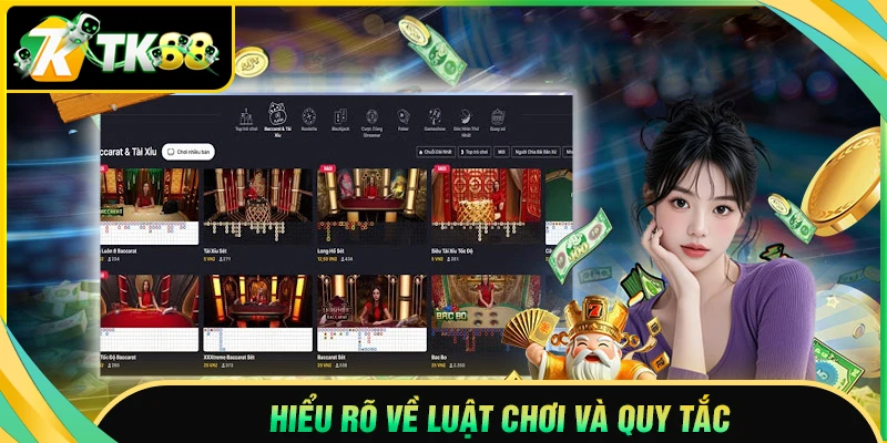 Hiểu rõ về luật, quy tắc chơi trước khi xuống tiền